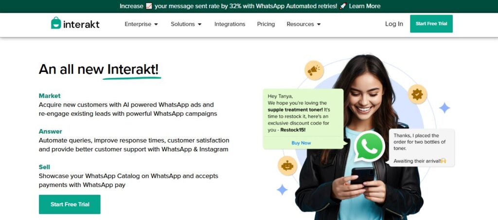 Wati Alternative for WhatsApp,wati